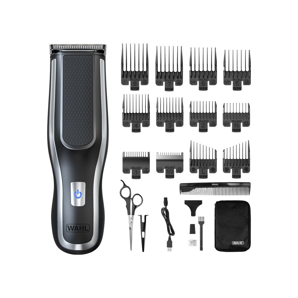 Wahl Self-Clip 360 Tondeuse Zwart/Zilver