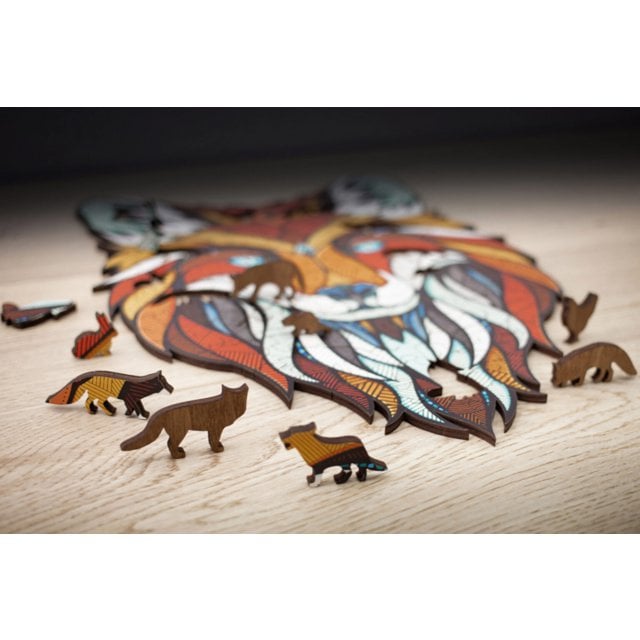 Houten Legpuzzel Vos