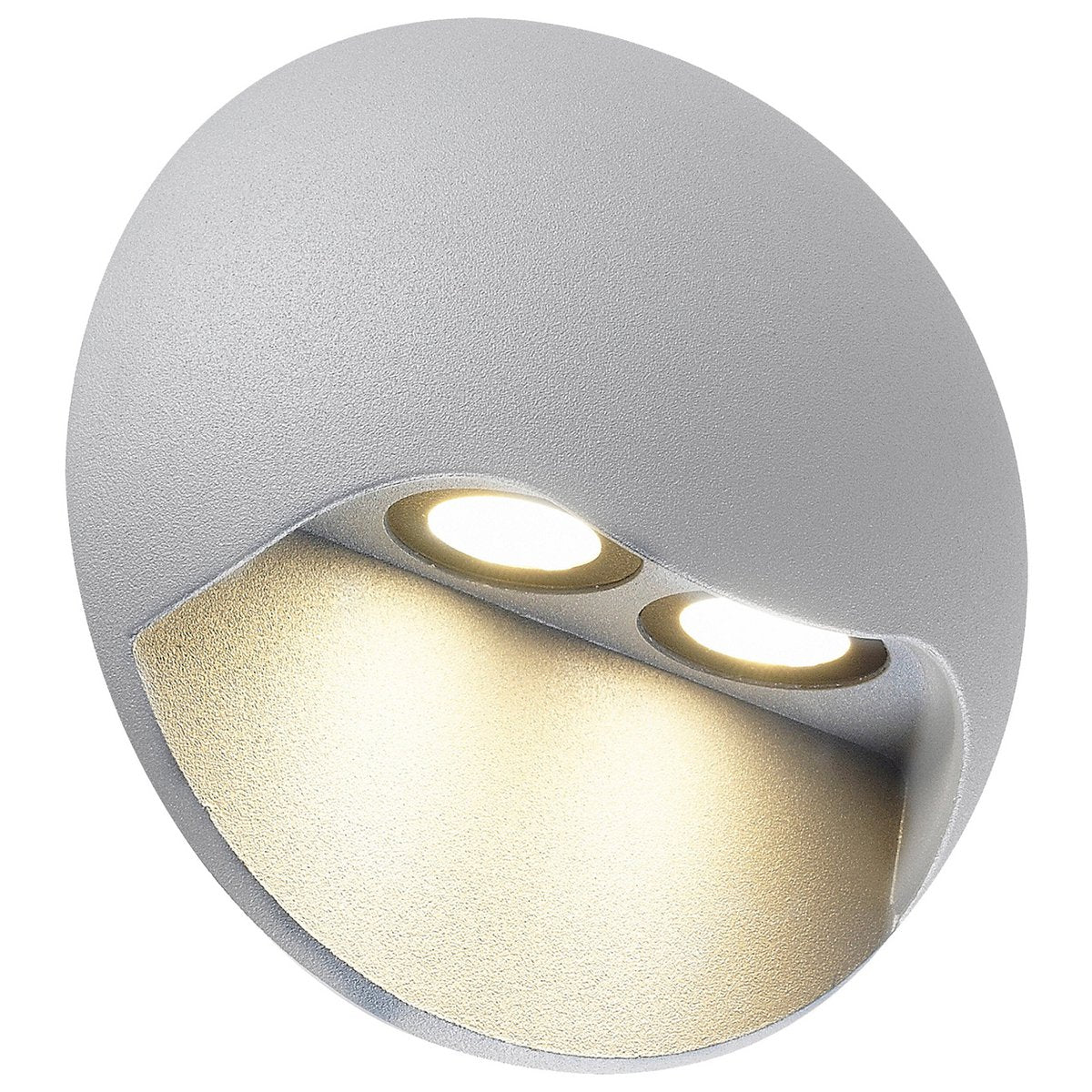 Wandlamp buiten LED "Vedus" diameter 13 cm Wit