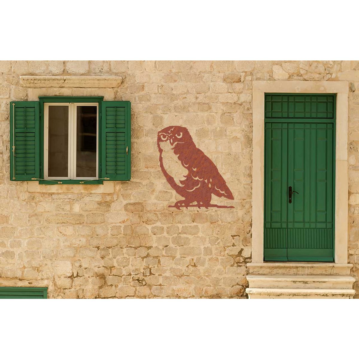 Wanddecoratie Uil