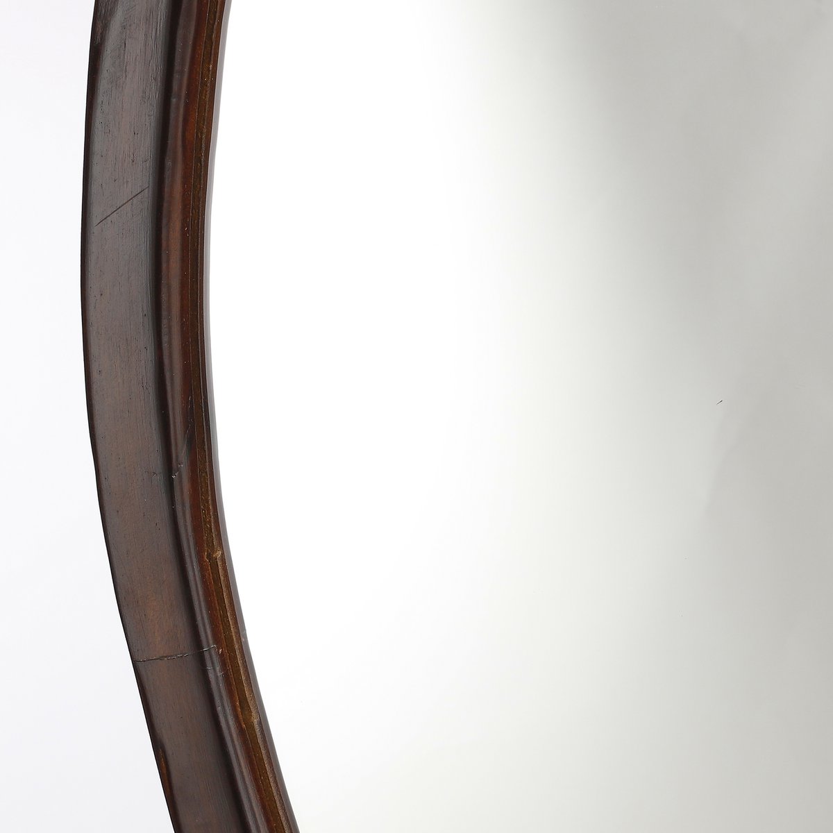 Bosco Spiegel - L50 x B69 cm - Mangohout - Donkerbruin