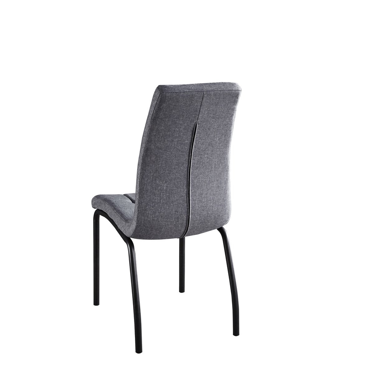 Eetkamerstoel zwart, set van 2