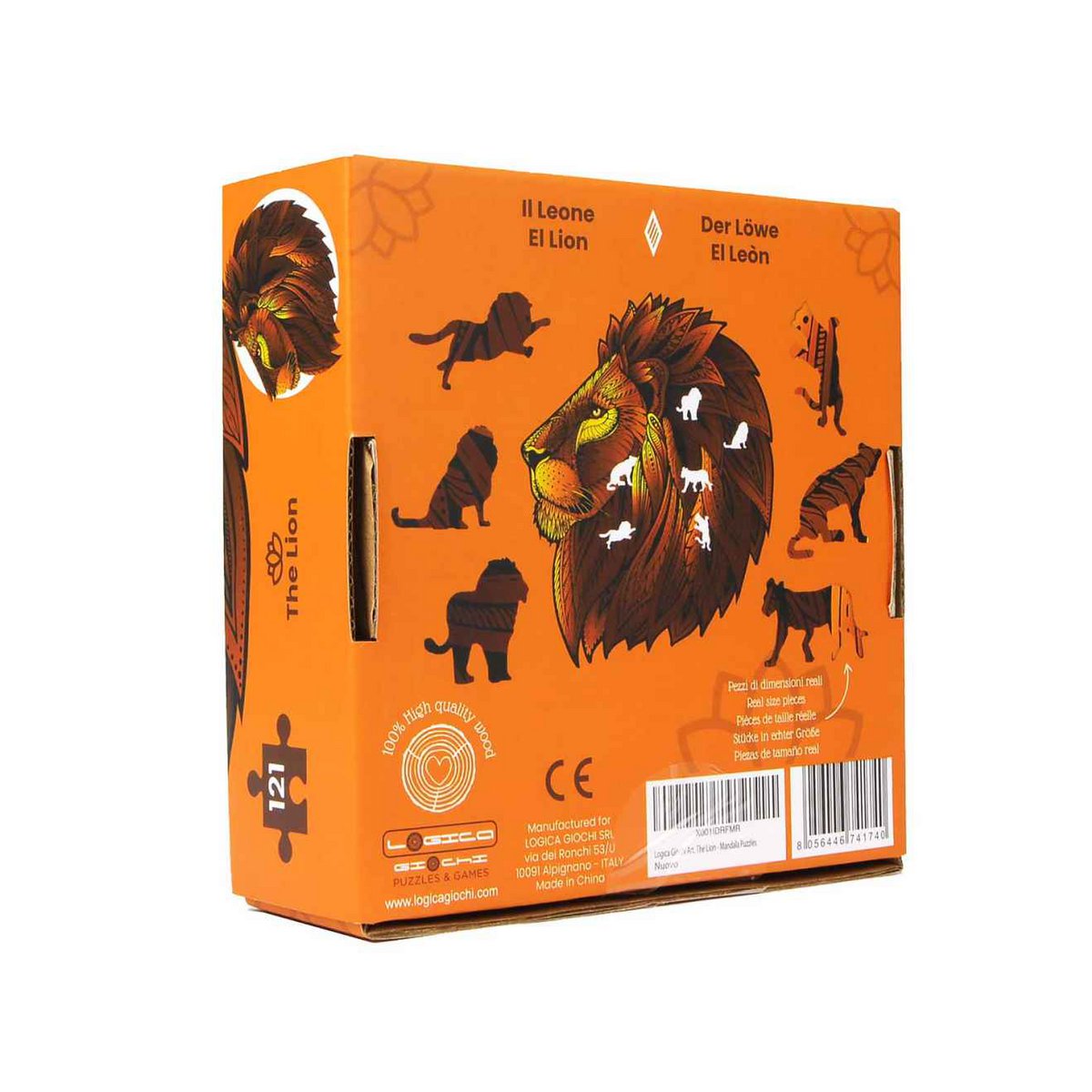 Houten Legpuzzel Leeuw