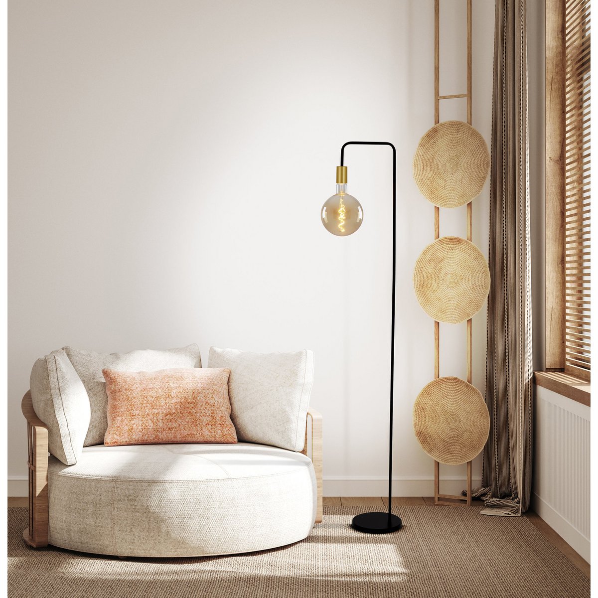 LED -lamp "Dilly Max" E27 Warm Wit 5 Watt Dimbaar