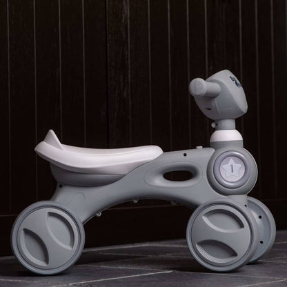 Loopspeelgoed B-Bike Jumpy grijs