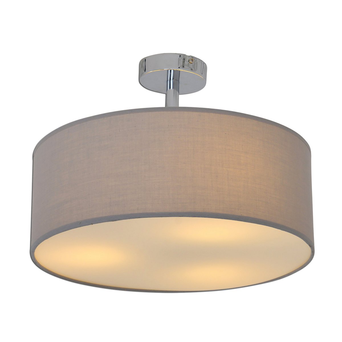 Plafondlamp "New York" diameter 40cm Grijs
