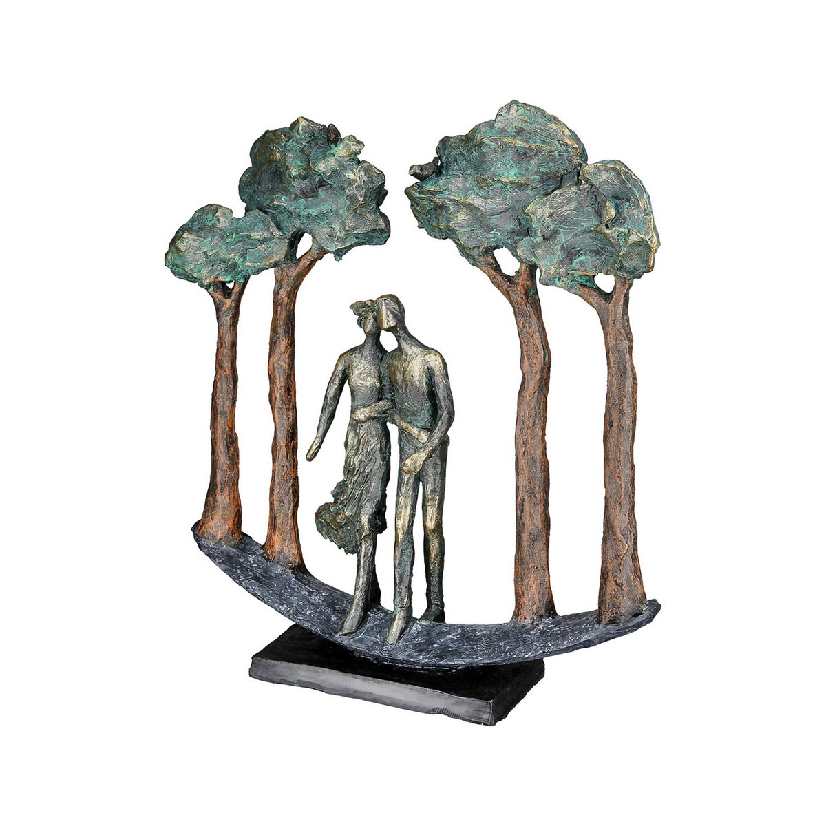 Sculptuur "Under Trees" H.30 cm