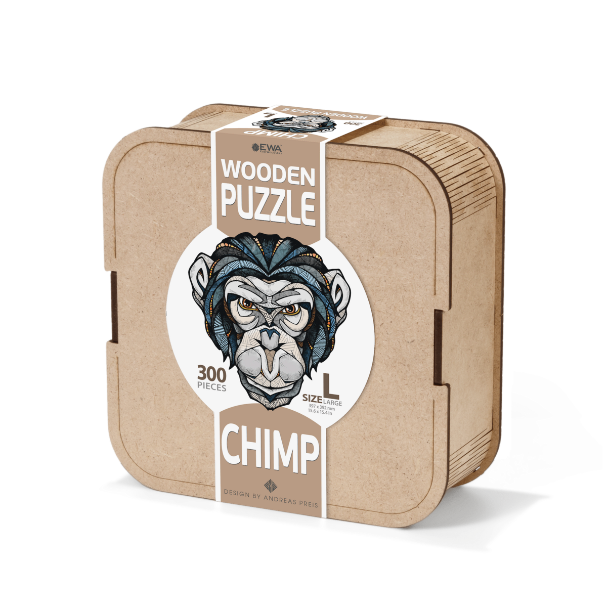 Houten Legpuzzel Chimpansee