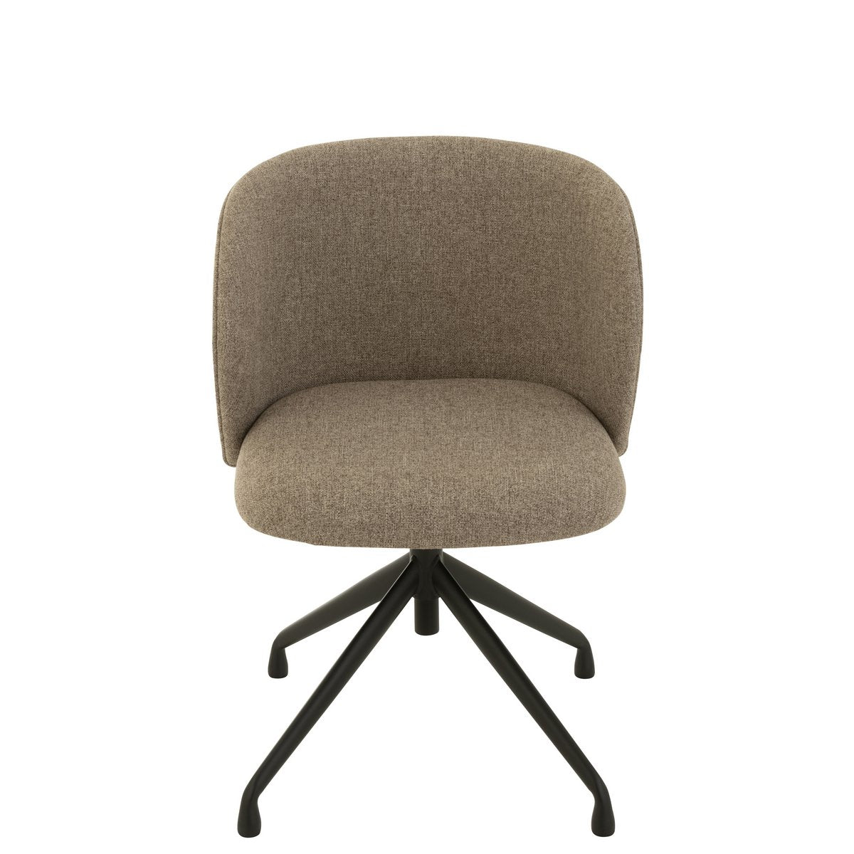 J-Line Stoel Turn/Up/Down Linnen Donker Beige