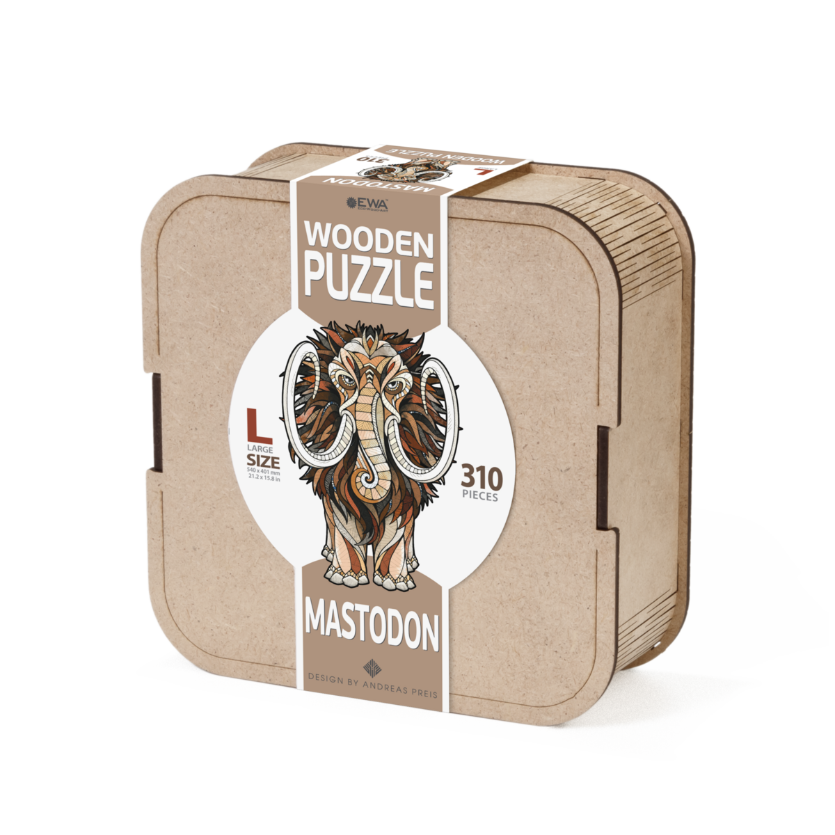 Houten Legpuzzel Mammoet