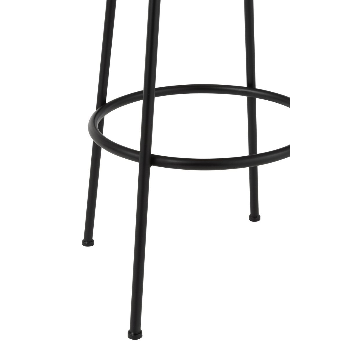 J-Line Barstoel Neo Staal Naturel/Zwart