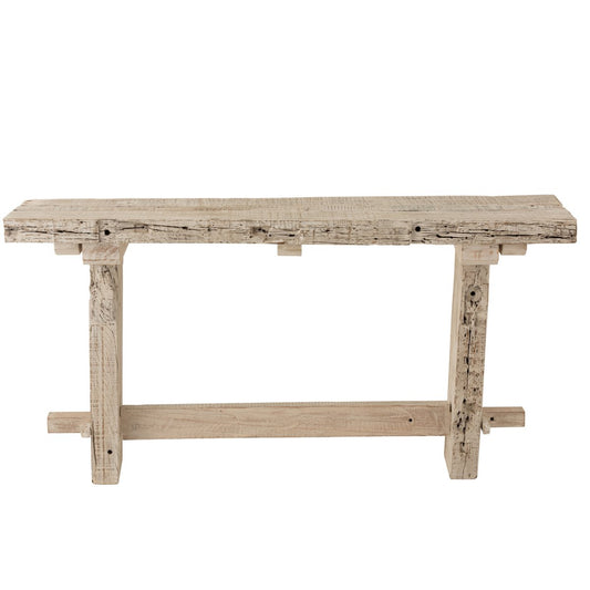 J-Line Console Brut Gerecycleerd Hout White Wash