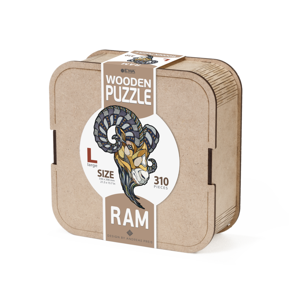 Houten Legpuzzel Ram