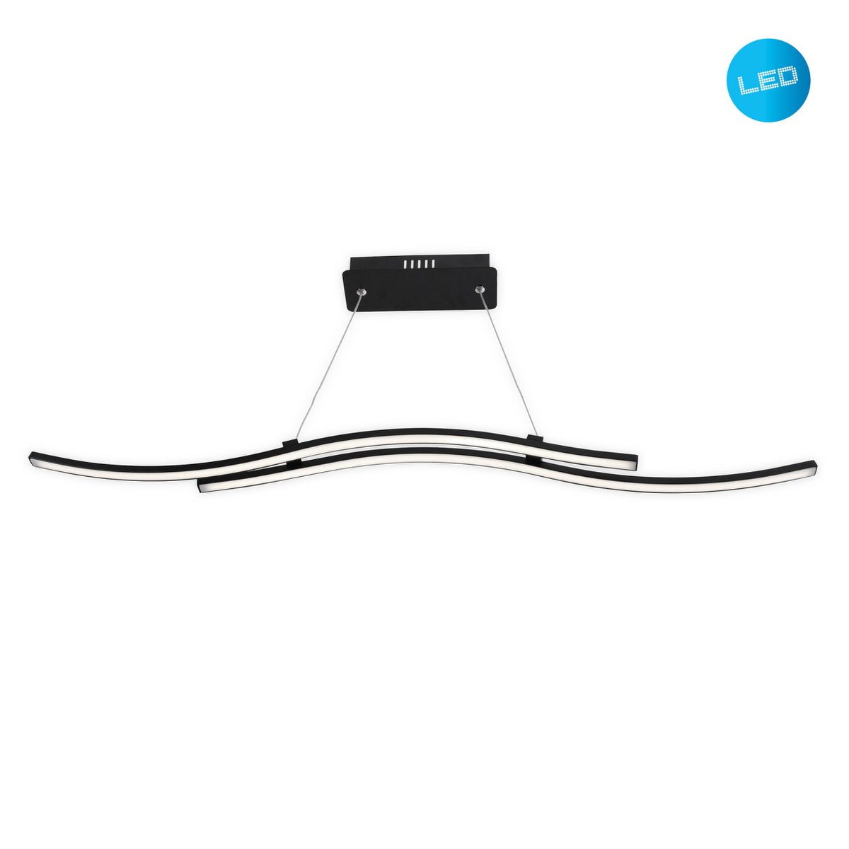 Hanglamp "Onda" LED 96cm lengte