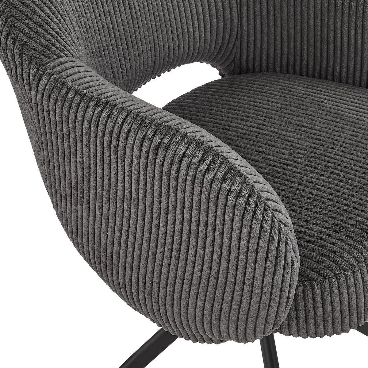 Fauteuil donkergrijs