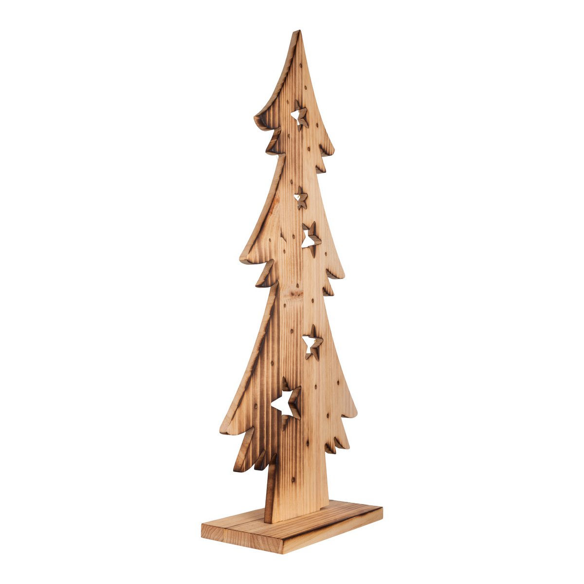 Houten Kerstboom Hoogte 80cm met LED