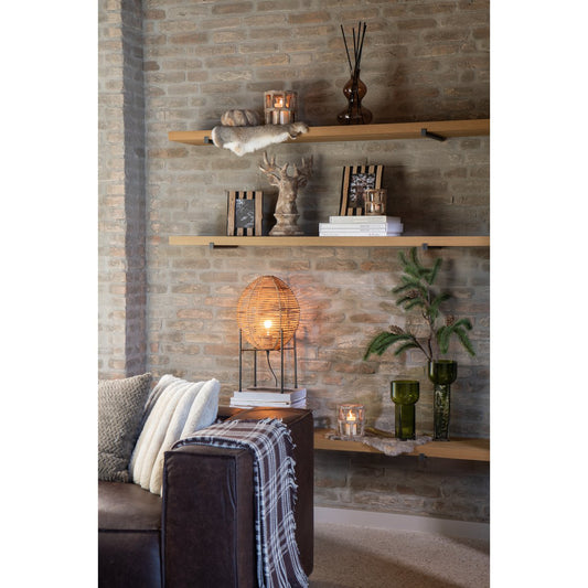 J-Line lamp Op Frame - jute/metaal - naturel