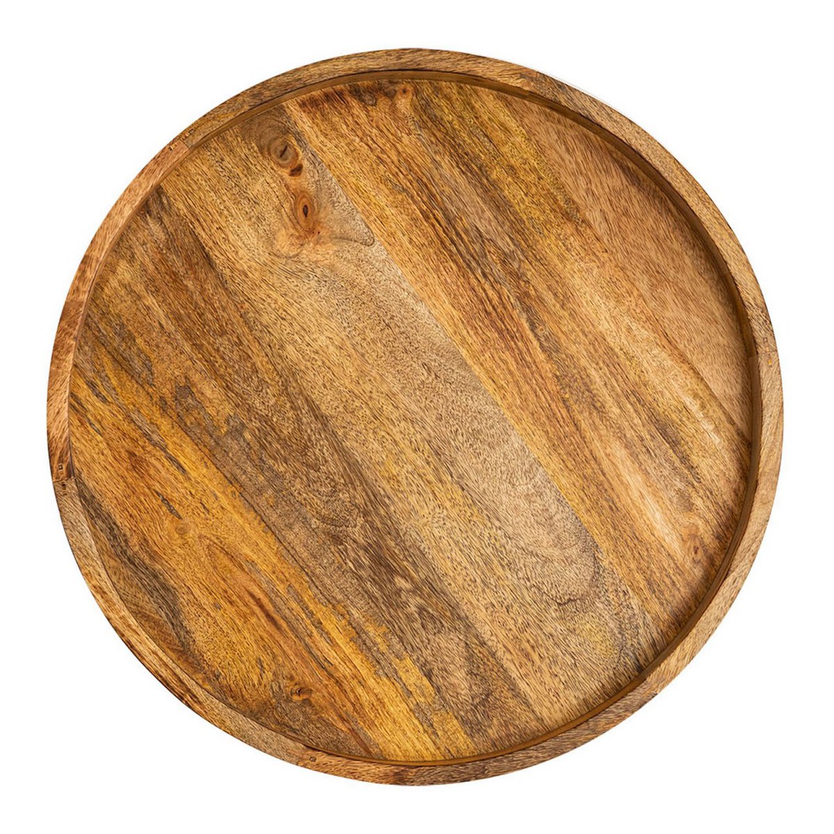 Bijzettafel rond Vancouver mangohout Ø40 of 50 cm