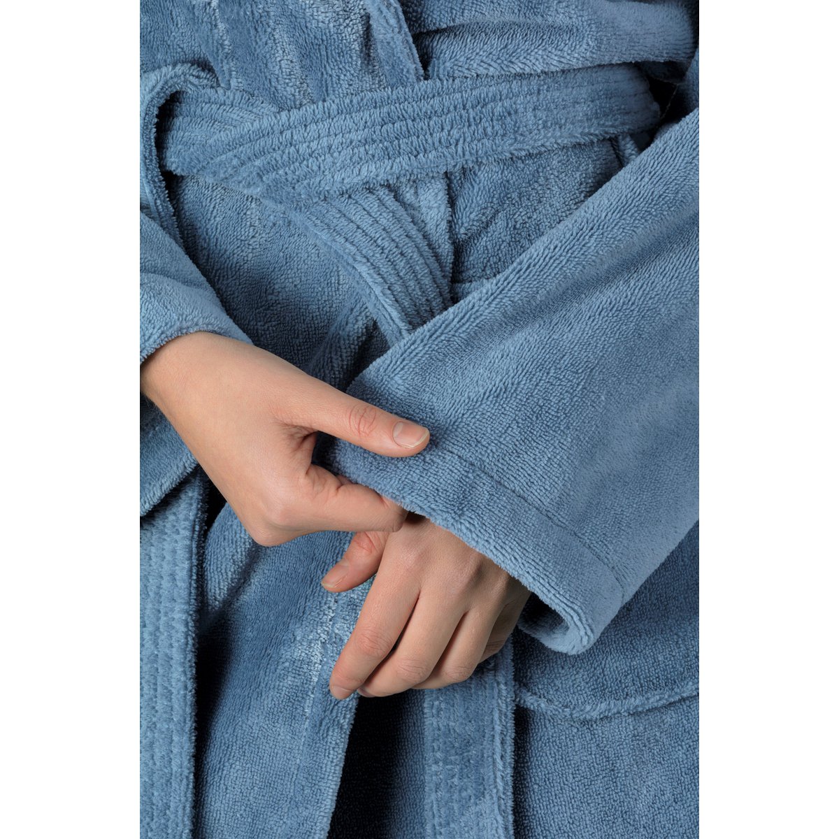 Teddy kinderbadjas Jeans