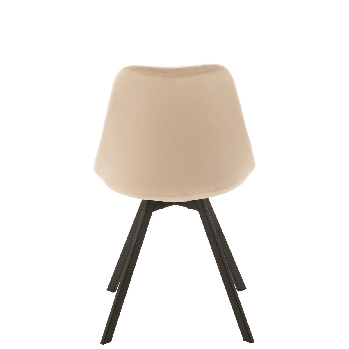 J-Line stoel Helene - metaal/textiel - beige