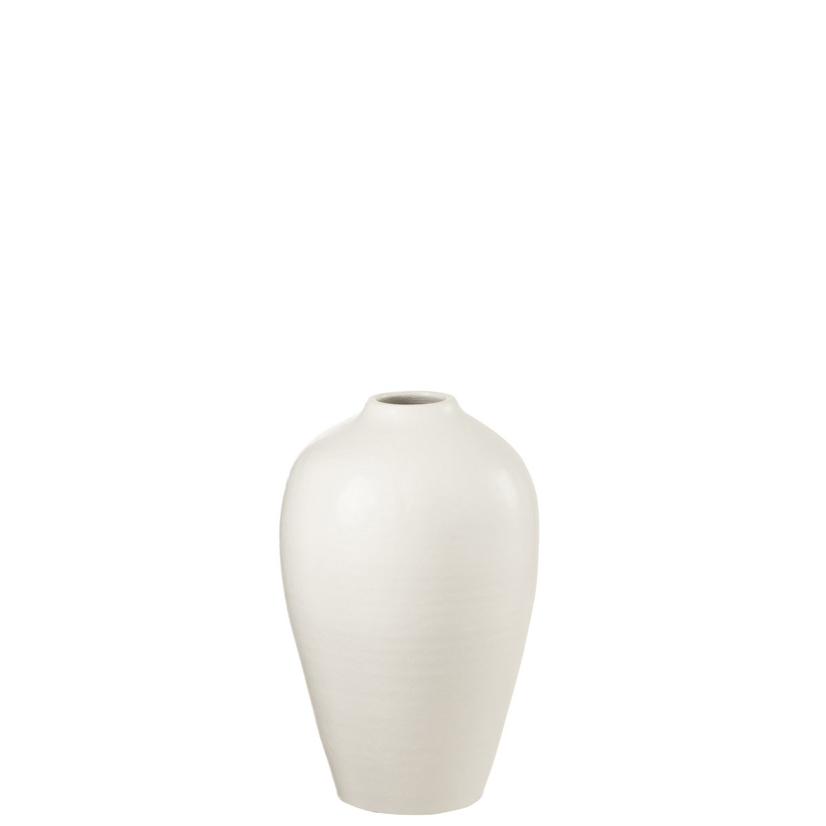 J-Line vaas - keramiek - wit - small - 35 cm hoog