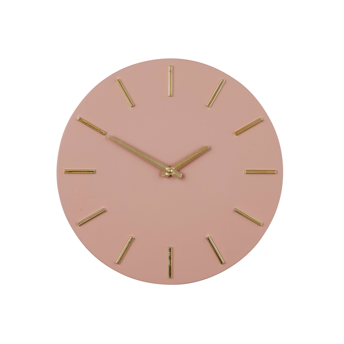 Brixen Wandklok - Ø36 cm - Roze