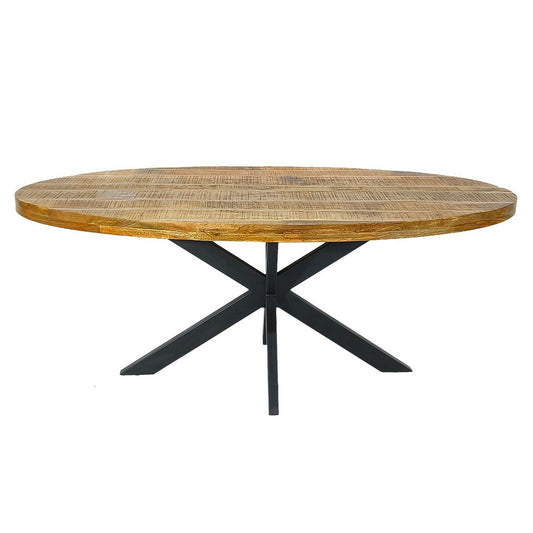 Ovale eettafel 190x100cm Liverpool
