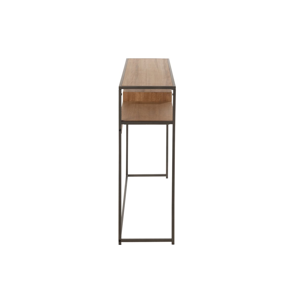 J-Line Console 1 Lade Hout/Metaal Naturel