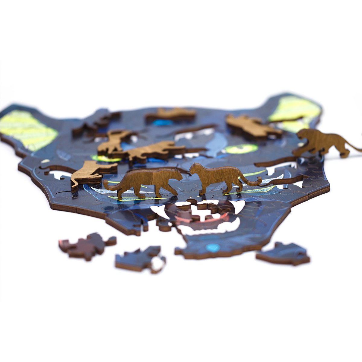 Houten Legpuzzel Panter