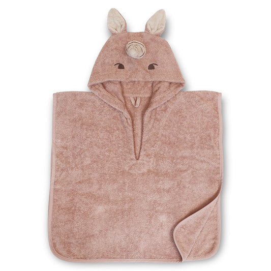 Adelin Poncho One Size kinderen Roze Eenhoorn
