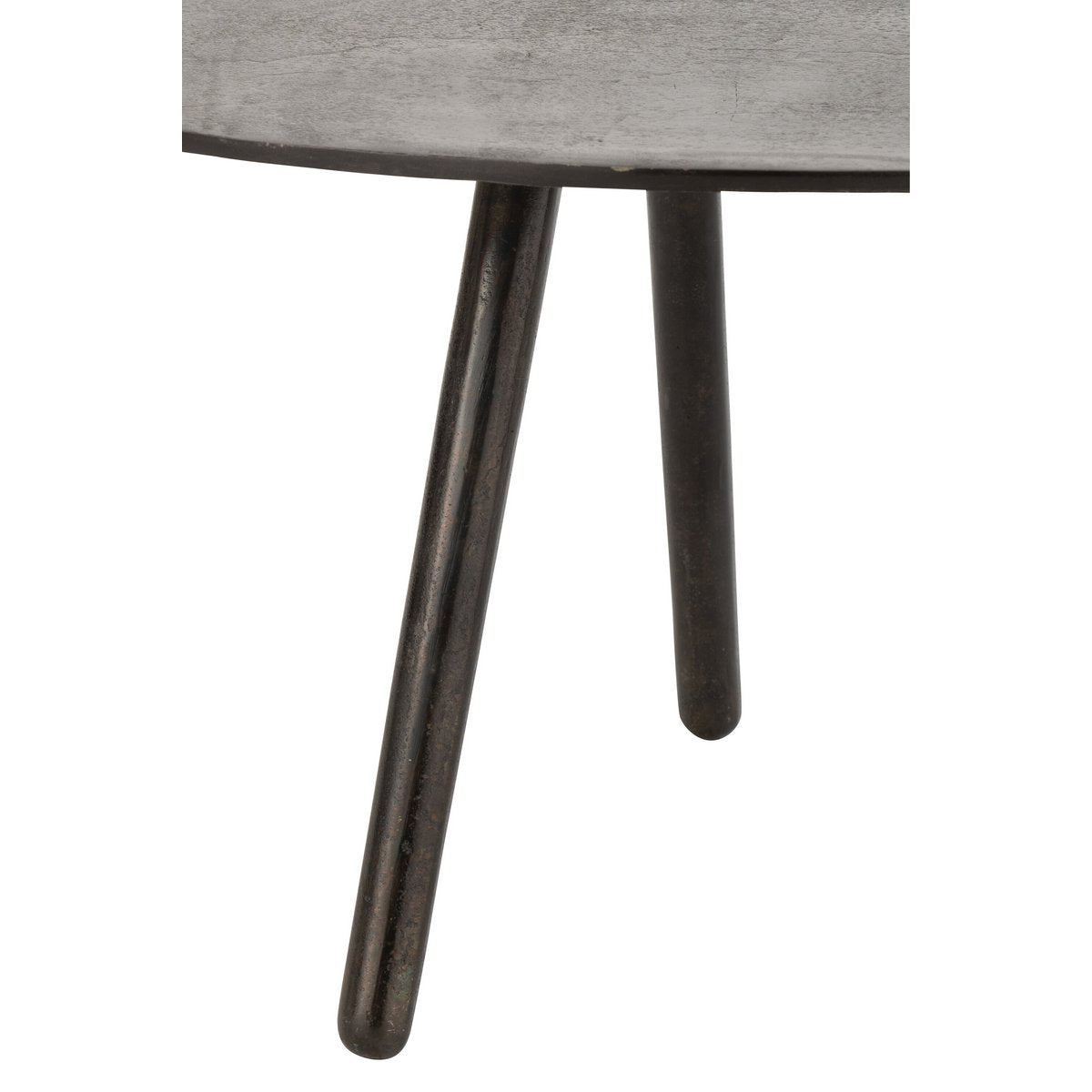 J-Line salontafel Druppel - metaal - zwart - small