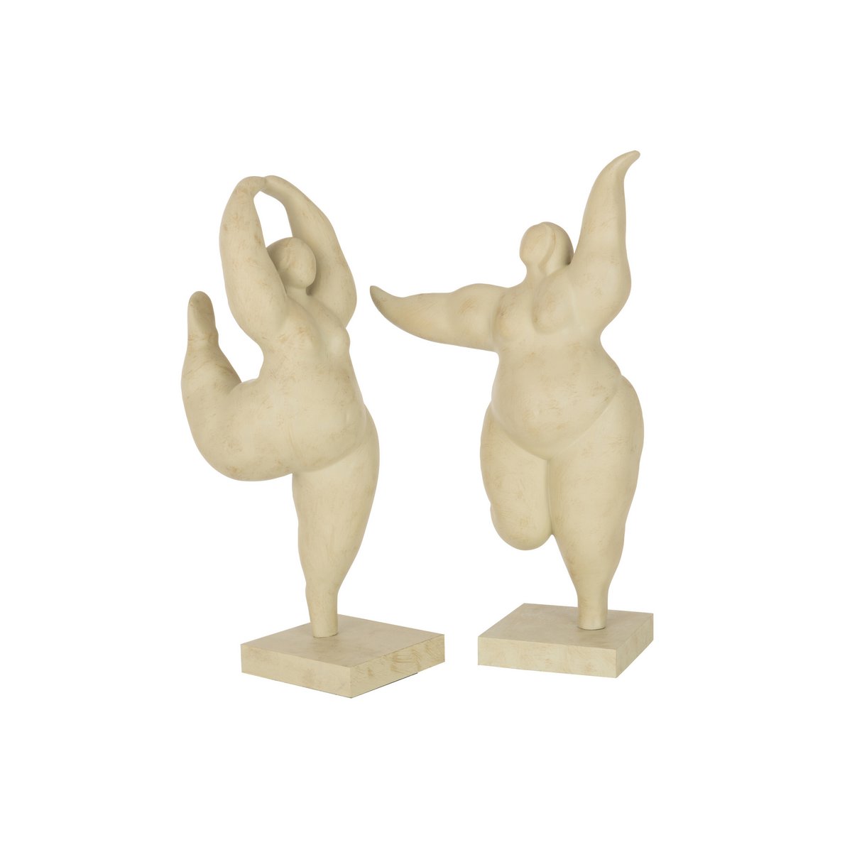 J-Line Figuur Delphine Poly Beige
