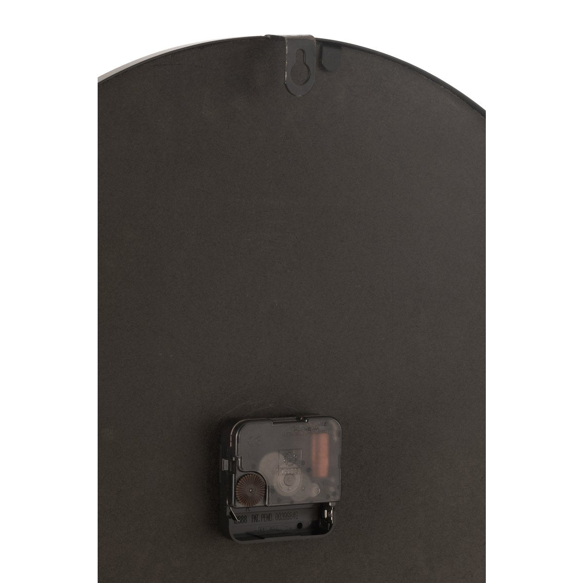 J-Line klok Nue - mdf/ijzer - naturel - large - Ø 60 cm