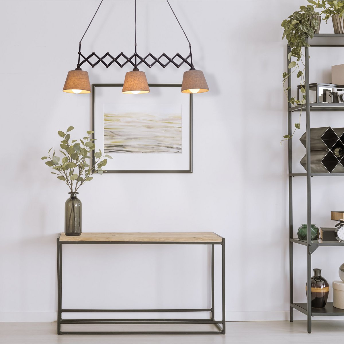 Hanglamp "Adrienne" uitrekbaar tot 100cm