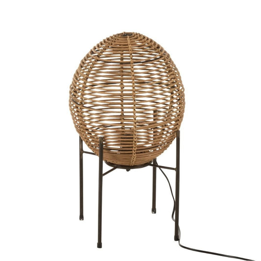 J-Line lamp Op Frame - jute/metaal - naturel