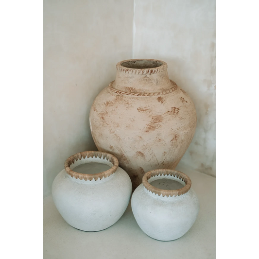 Styly Vaas - Beton Naturel - L