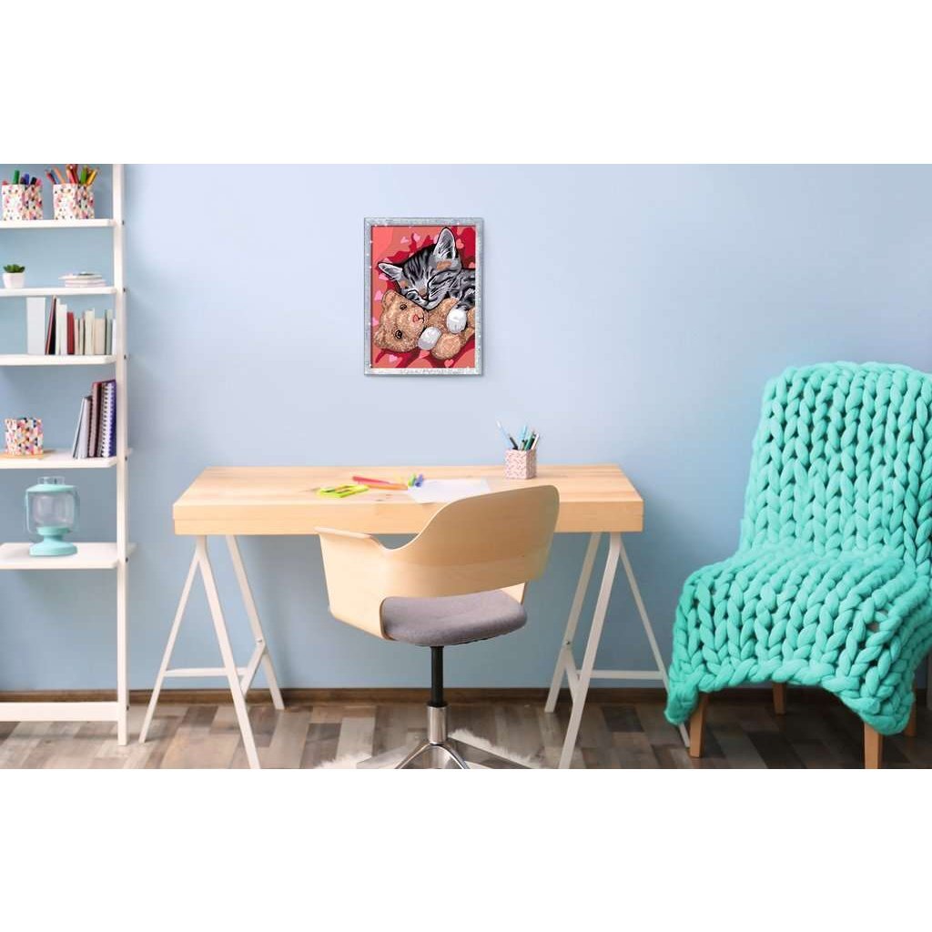 Ravensburger CreArt Schilderen op Nummer Vredige Poes