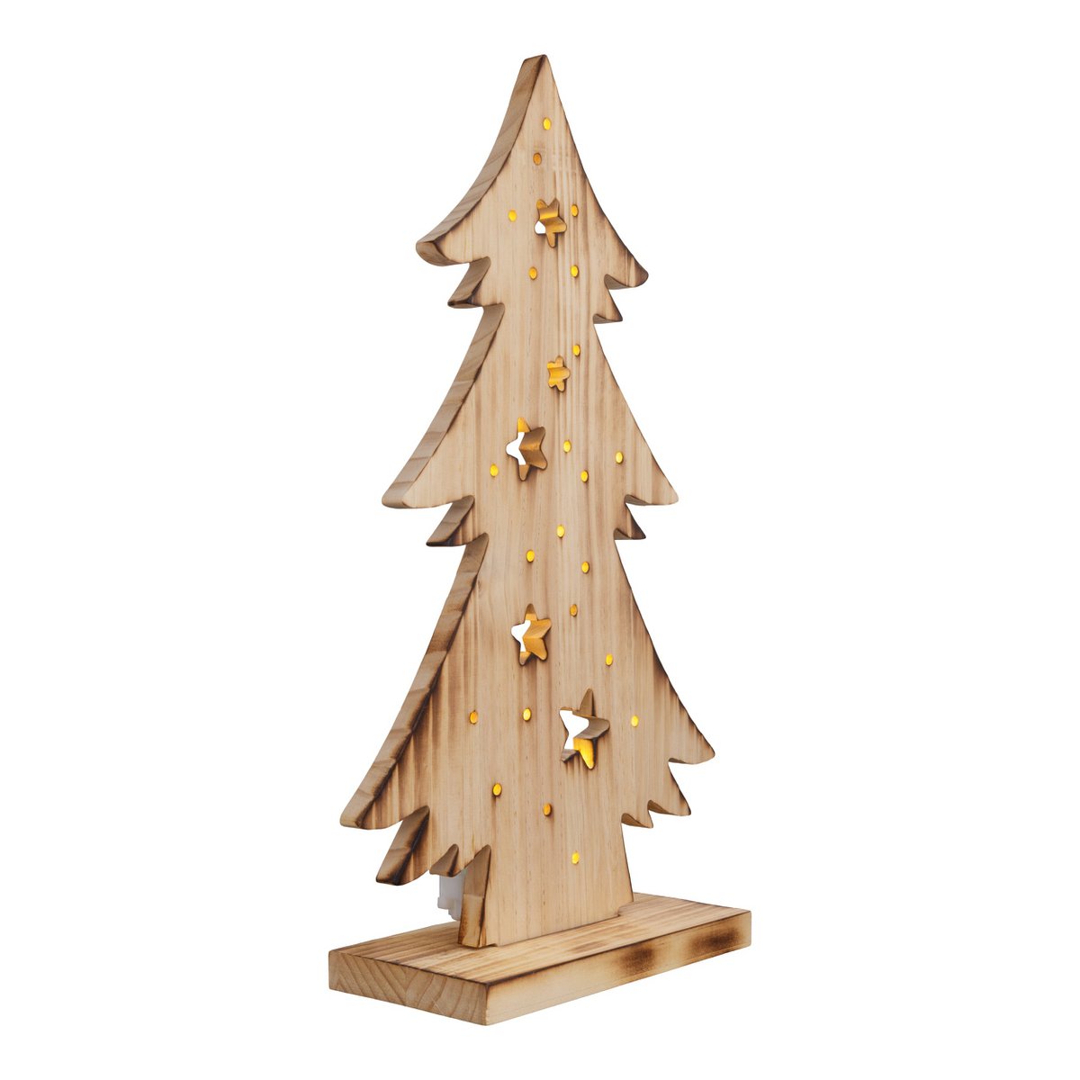 Houten Kerstboom Hoogte 47cm met LED