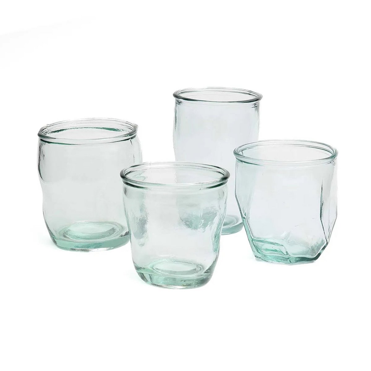 Yin-glas - Blauw