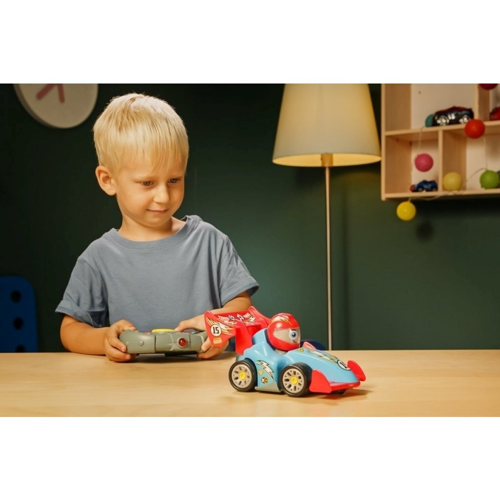 Nikko RC My First Little Racer 1:20 + Geluid Blauw/Rood