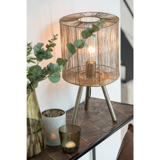 J-Line lamp - metaal Antiek - bruin - small