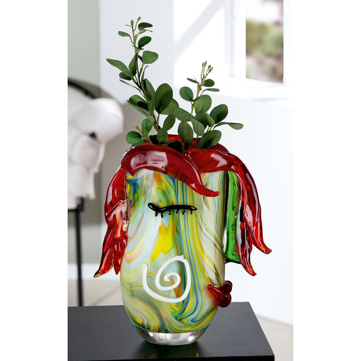 GlasArt designvaas "Curly"