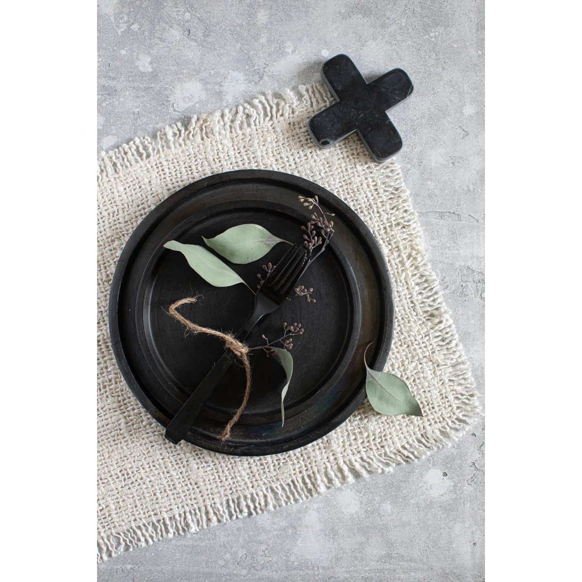 Oh My Gee Placemat - Crème - Set van 4
