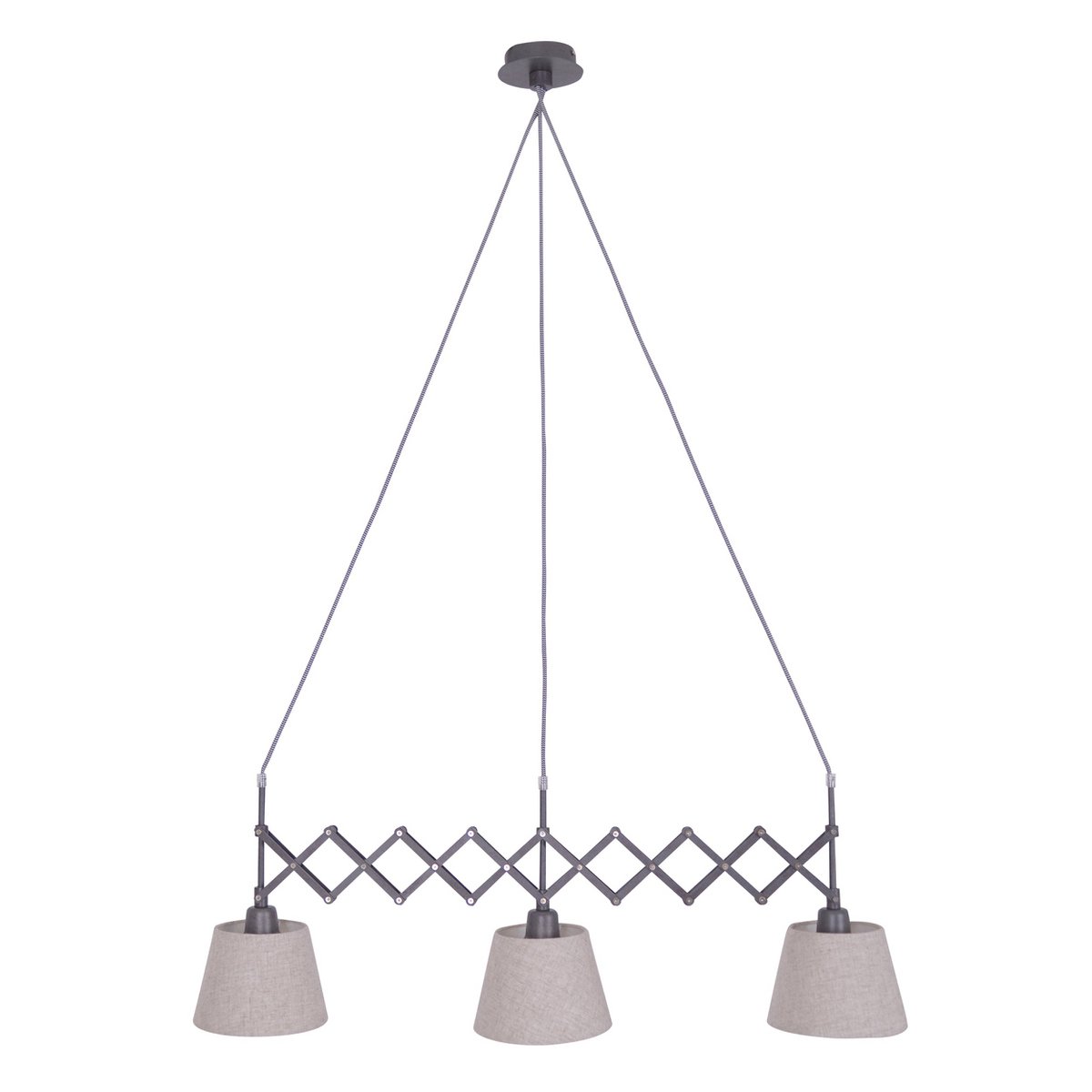 Hanglamp "Adrienne" uitrekbaar tot 100cm