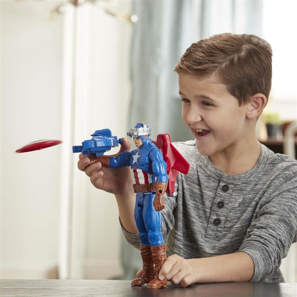 Hasbro Marvel Avengers Titan Hero Series Blast Gear Captain America