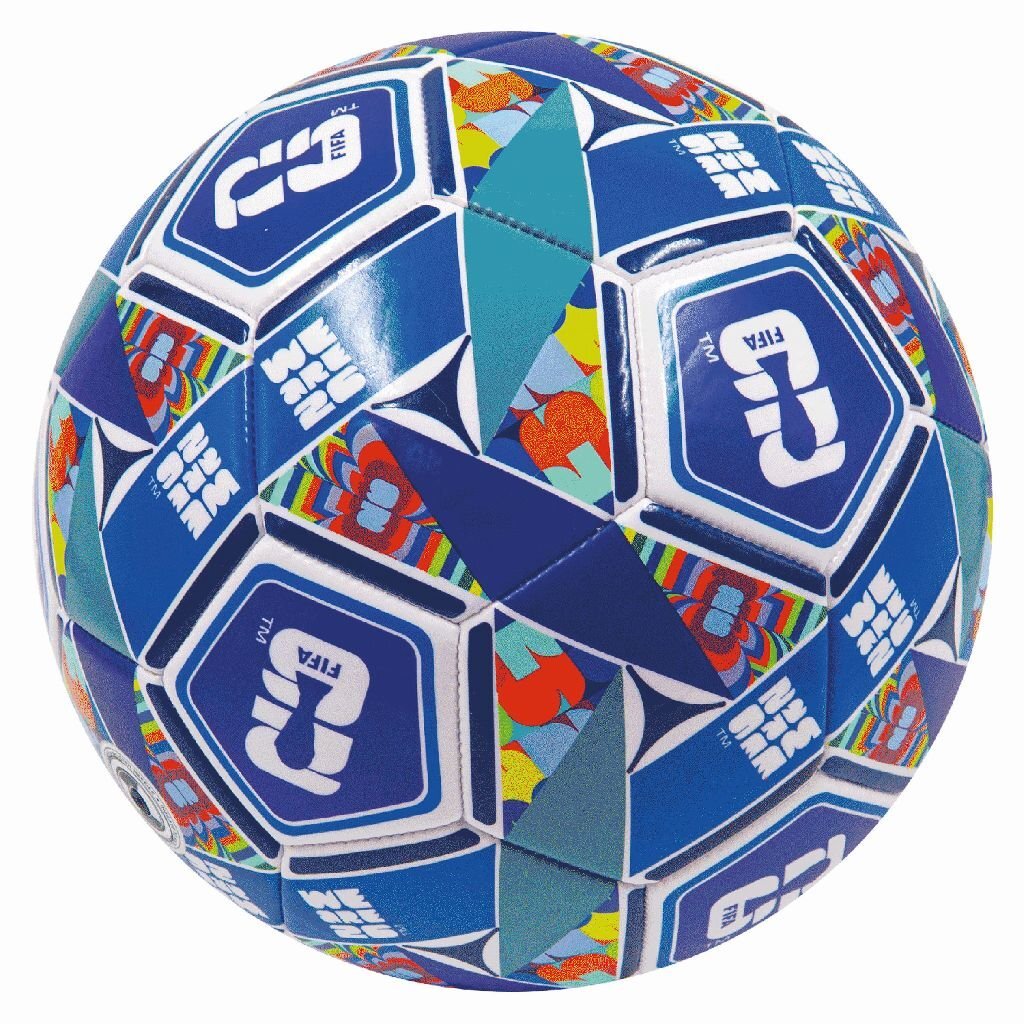 Voetbal FIFA WK 2026 Maat 5 Blauw