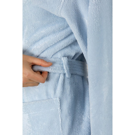 Teddy kinderbadjas Sky Blue