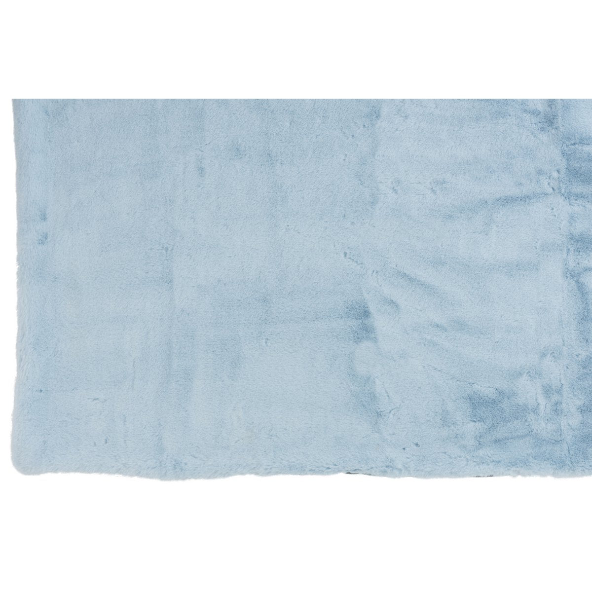 J-Line Plaid Cutie - Polyester – 180x130 cm – Lichtblauw