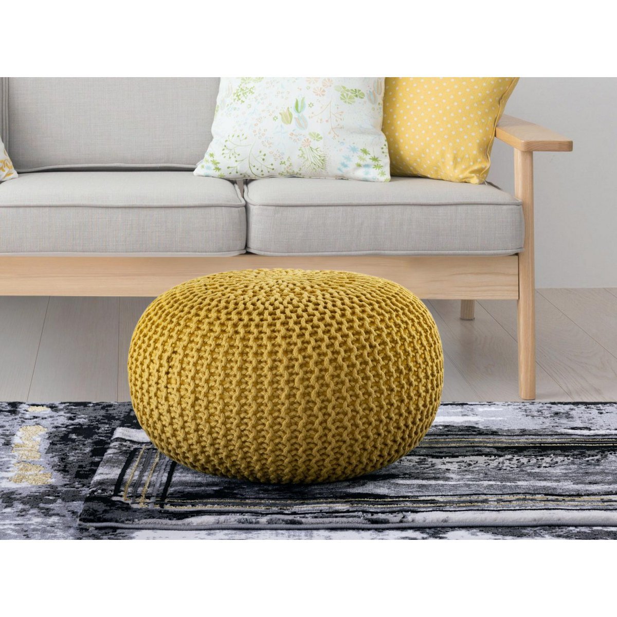 Poef Binnen en buiten Diameter 55cm