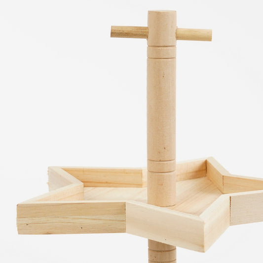 Etagère H52 cm Dennenhout